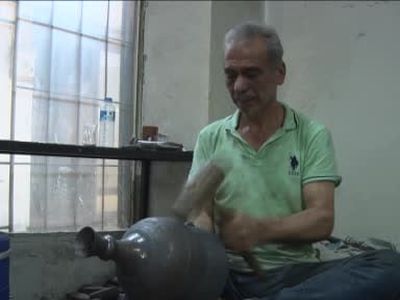 Gaziantep'te çekiçle şekillenen 57 yıllık mirasın geleceği belirsiz
