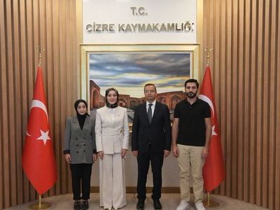 Cizre kaymakamı ile TEKNOFEST drone şampiyonası hazırlıkları hızlandı