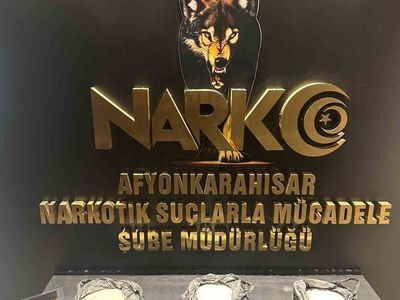 Afyonkarahisar'da operasyon: 5 kilogram sentetik ecza ele geçirildi, zanlı tutuklandı