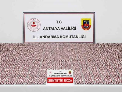 Antalya’da depoda bulunan 5 bin 865 uyuşturucu hap için soruşturma başlatıldı