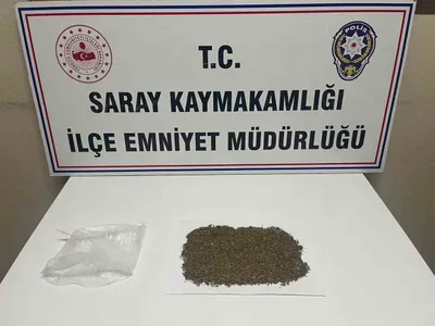 Tekirdağ Saray'da iki ayrı operasyonda 32,5 gram bonzai ele geçirildi
