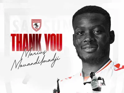 Samsunspor'da unutulmaz iz bırakan Mouandilmadji'ye veda