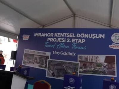 Arnavutköy'de İmrahor Kentsel Dönüşüm 2. Etabının Temeli Atıldı