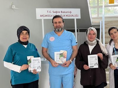 Akçakoca sokaklarında erken tanı çağrısı: lenfoma ve prostat farkındalığı