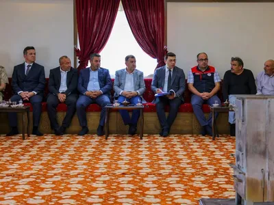 Vali Eldivan Yazyurdu'da yangınzedelerin taleplerini yerinde dinledi