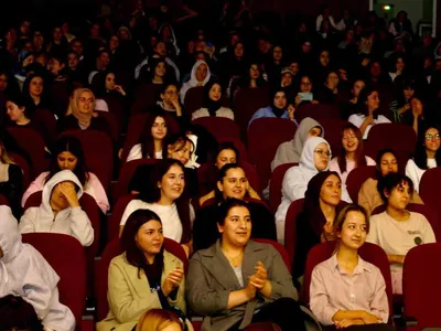 Kafkas rüzgârı Halime Hatun yurdunda gençlerle buluştu