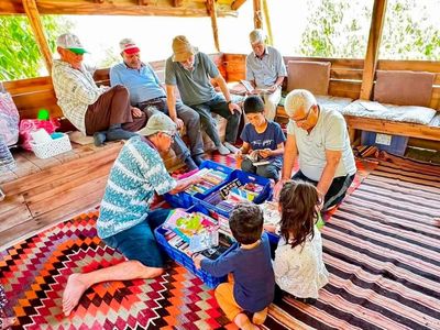 Kitap yaylaya taşınıyor: çocuklar için düzenli kütüphane hizmeti