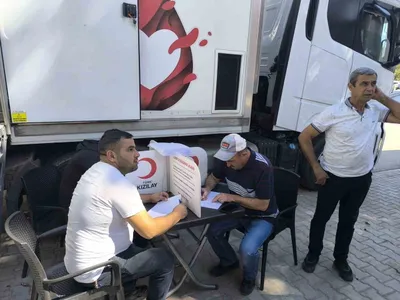 Gönüllüler Şuhut'ta kan vererek umut oldu