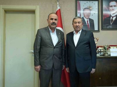 Darende'de ilçe başkanına hayırlı olsun ziyareti: belediye başkanı Bozkurt'tan birlik vurgusu