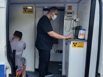 Bodrum Belediyesi sahadaki çalışma koşullarını sağlık taramasıyla güçlendiriyor