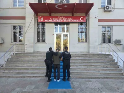 Uzunköprü'de cinayet şüphelisi ortak çalışmayla yakalandı