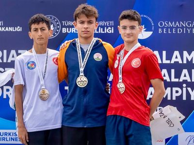 Bandırma'dan triathle şampiyonasında dört derecelik başarı