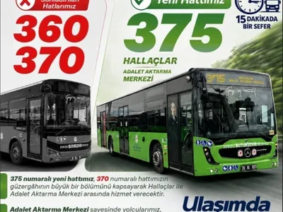 Toplu taşımada rota değişikliği: 375 hattı 20 ağustos 2026'da devrede