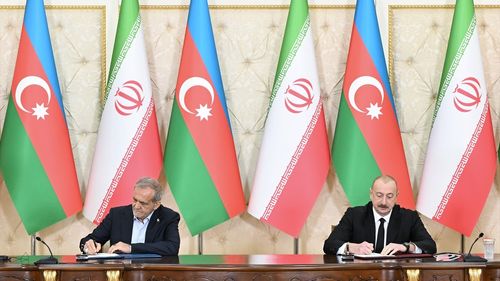 Azerbaycan ve İran Arasında Tarihi Mutabakat Zaptları İmzalandı