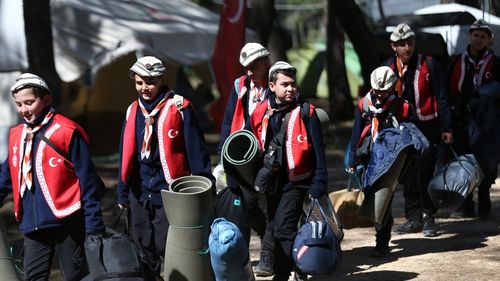 İzciler, 57. Alay'ın İzinde Kahraman Şehitleri Anacak