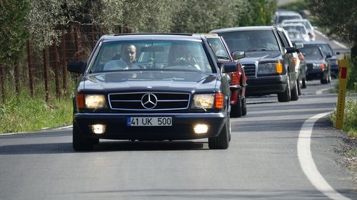 Klasik Otomobil Tutkunları Kazdağları'nda Buluştu