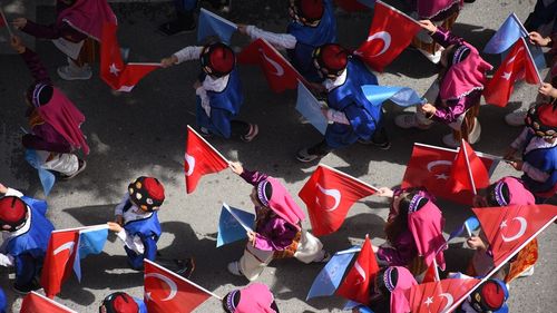 Samsun'da Türk Dünyası Çocuk Festivali Coşkuyla Başladı