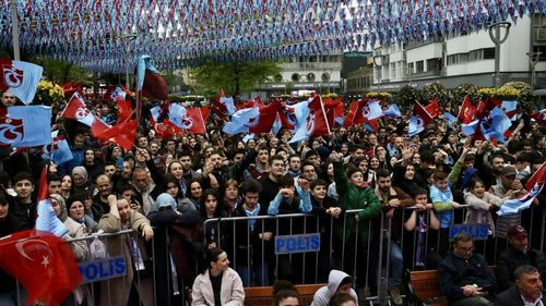 Trabzonspor Taraftarları UEFA Gençlik Ligi Finalini Dev Ekrandan İzledi