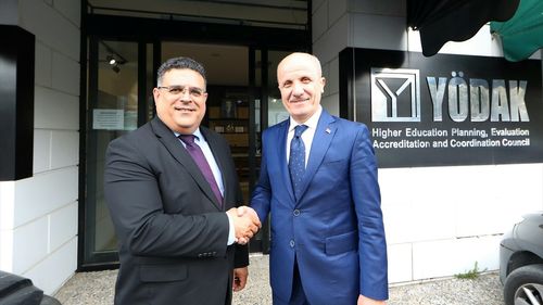YÖK Başkanı Erol Özvar, KKTC'de YÖDAK'ı Ziyaret Etti