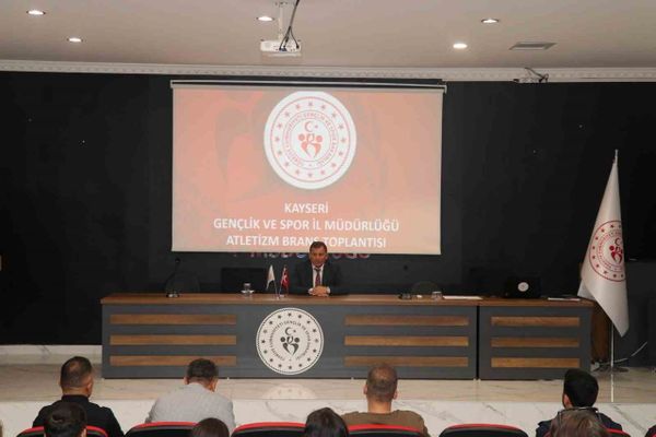 Kayseri'de atletizme yeni yol haritası belirlendi