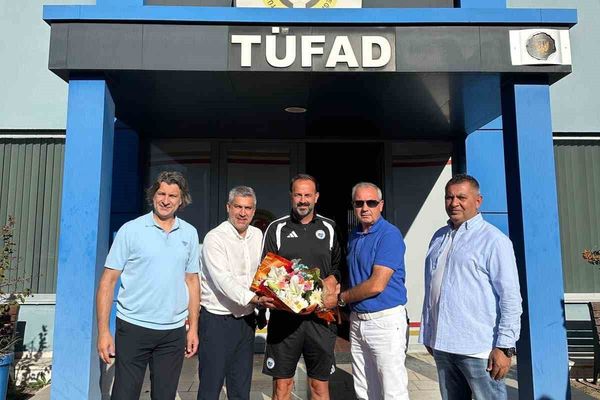 Tüfad yönetiminden Erciyes 38 FK teknik direktörüne hoş geldin ziyareti