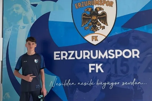 Tavşanlı altyapısından TFF Gelişim Ligleri sahnesine: 14 yaşındaki İbrahim Esad Gürcü Erzurumspor'da