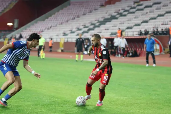Uzatma anlarında beraberlik: Eskişehirspor 1 Etimesgut Spor 1