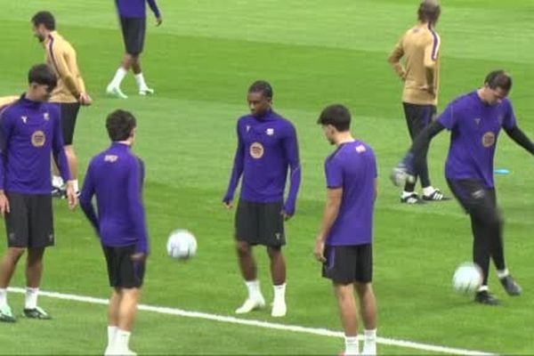 Barcelona, RAMS Park'ta taktik prova yapıp Galatasaray randevusuna hazır