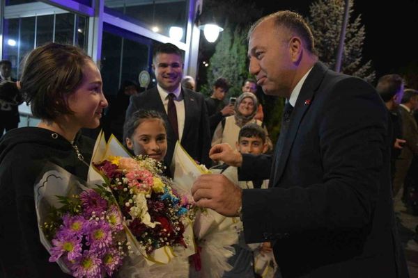Erzurum'da genç judoculara coşkulu karşılama