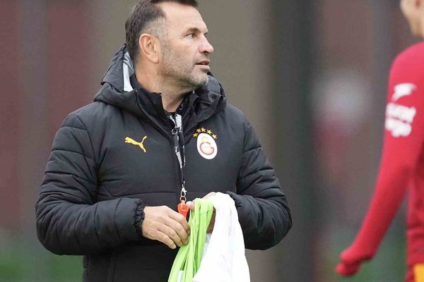Galatasaray Gençlerbirliği randevusu öncesi taktik prova yaptı