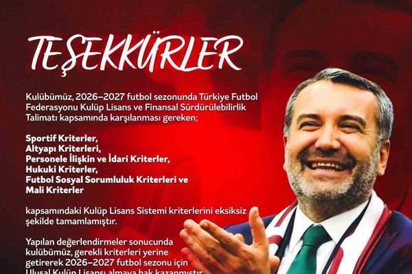 Elazığspor belediye katkısıyla ulusal lisansını aldı: 3 puan tehdidi sona erdi