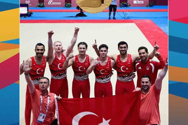 Akdeniz Oyunları'nda erkek cimnastikte milli zafer