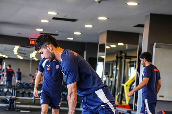 Başakşehir, Trabzonspor sınavı öncesi kuvvet çalışmasıyla sahaya hazırlanıyor
