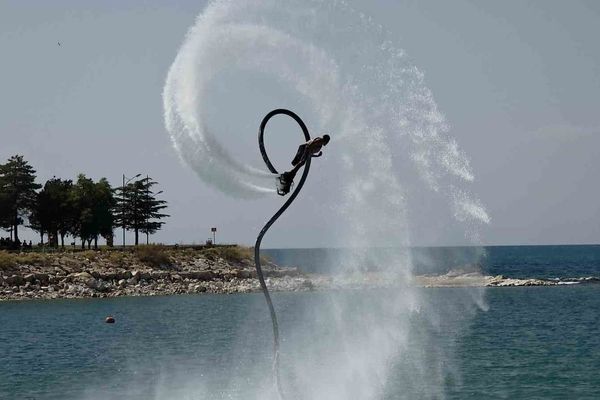 van gölü'nde 12. su sporları festivali coşkuyla tamamlandı