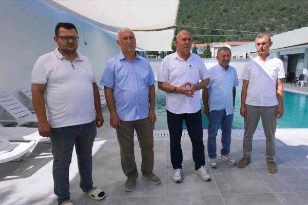 Esire Termal tesislerine yarı olimpik yüzme havuzu kazandırıldı