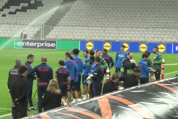 Crystal Palace'tan Beşiktaş maçı öncesi son prova