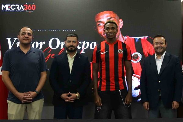 Gençlerbirliği'ne genç forvet takviyesi: Victor Orakpo kiralık olarak katıldı