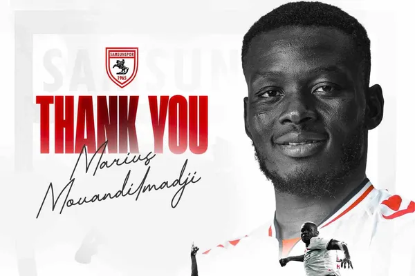 Samsunspor'da unutulmaz iz bırakan Mouandilmadji'ye veda