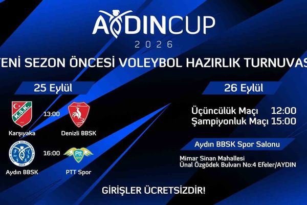 Aydın’da sezon provası: Aydın Cup 2026 kapıları açıyor