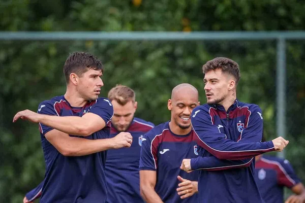 trabzonspor ferencvaros rövanşı için son hazırlıklarını tamamlıyor