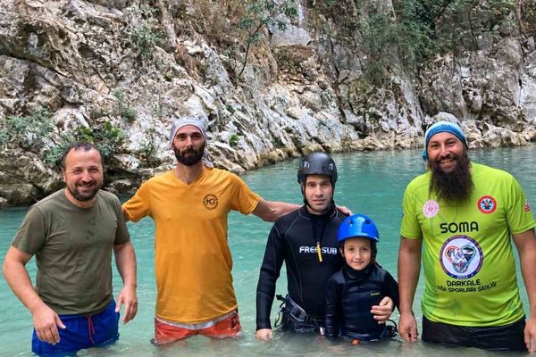 Bursa’dan Abadiye’ye küçük kâşif: 8 yaşındaki Asya’nın kanyon başarısı