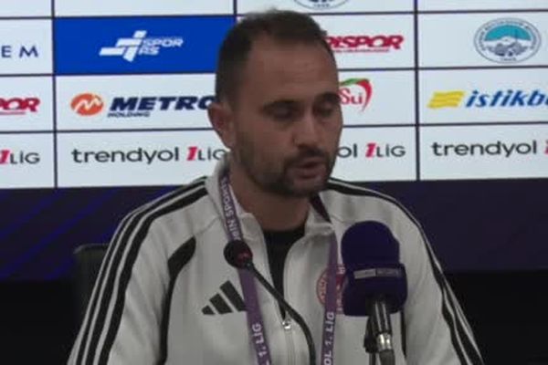 Batman Petrolspor'da ikinci yarıda yaşananları Can Güçer değerlendirdi