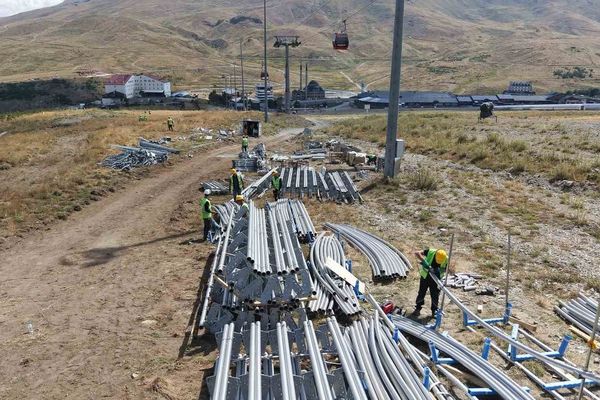 Erciyes’e yıl boyunca hareket getirecek 1.100 metrelik dağ kızağı projesi