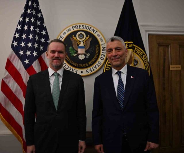 Bakan Bolat, ABD Ticaret Temsilcisi Jamieson Greer ile Görüştü — 100 Milyar Dolar Hedefi Öne Çıktı