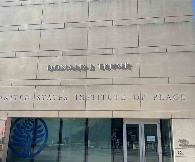 USIP Resmen 'Donald J. Trump Barış Enstitüsü' Oldu