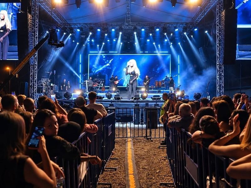 Çivril'de elma festivalinin finalini Derya Uluğ'un enerjisi taçlandırdı