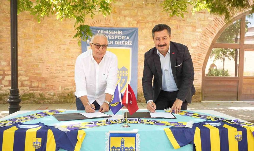 Yenişehir Belediyespor’da hedef profesyonel lig: Sait Ulvi Özdemir göreve başladı