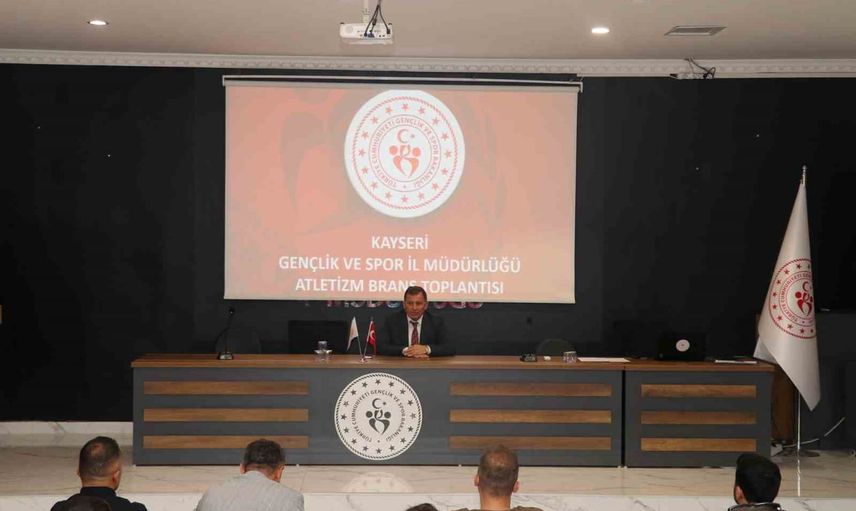 Kayseri'de atletizme yeni yol haritası belirlendi