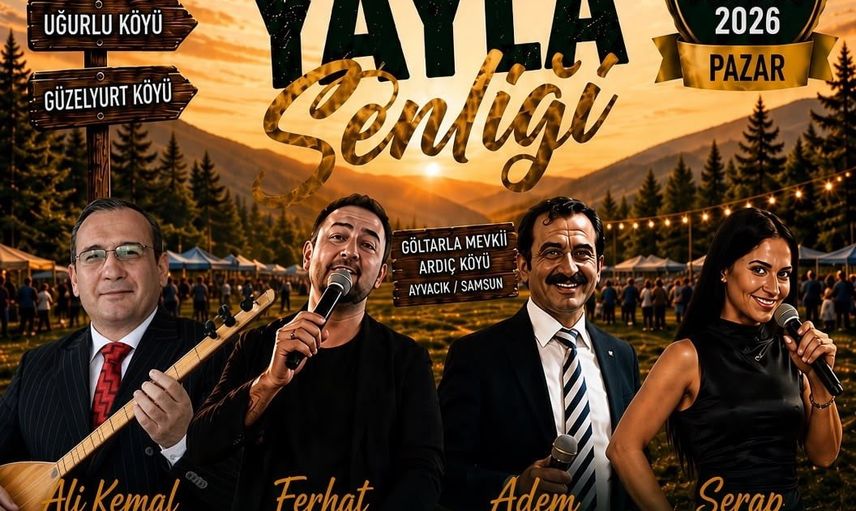 arıdç köyü 2. yayla şenliği 30 ağustosta göltarla'da gerçekleşecek