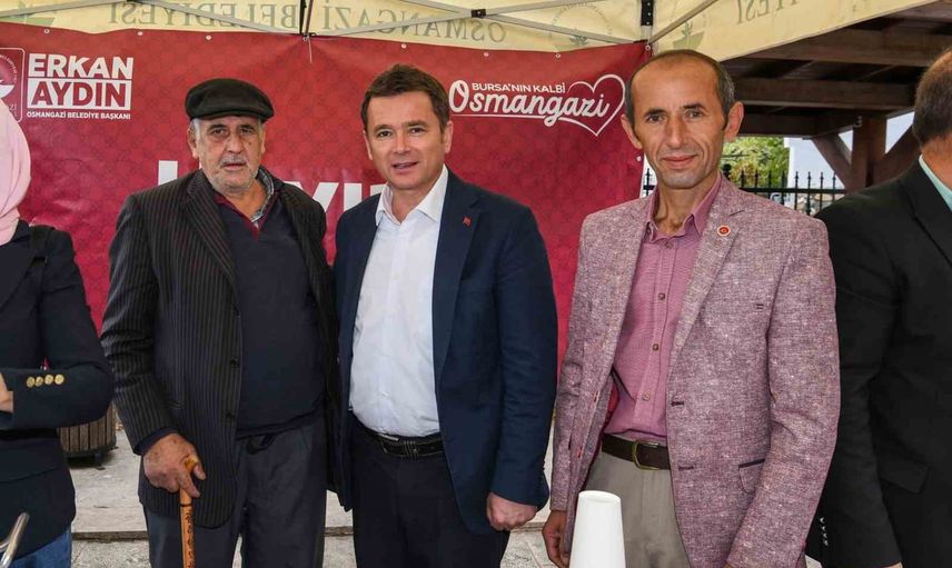 Başkan Erkan Aydın Mollafenari’de çorba ve istişareyle nabız tuttu